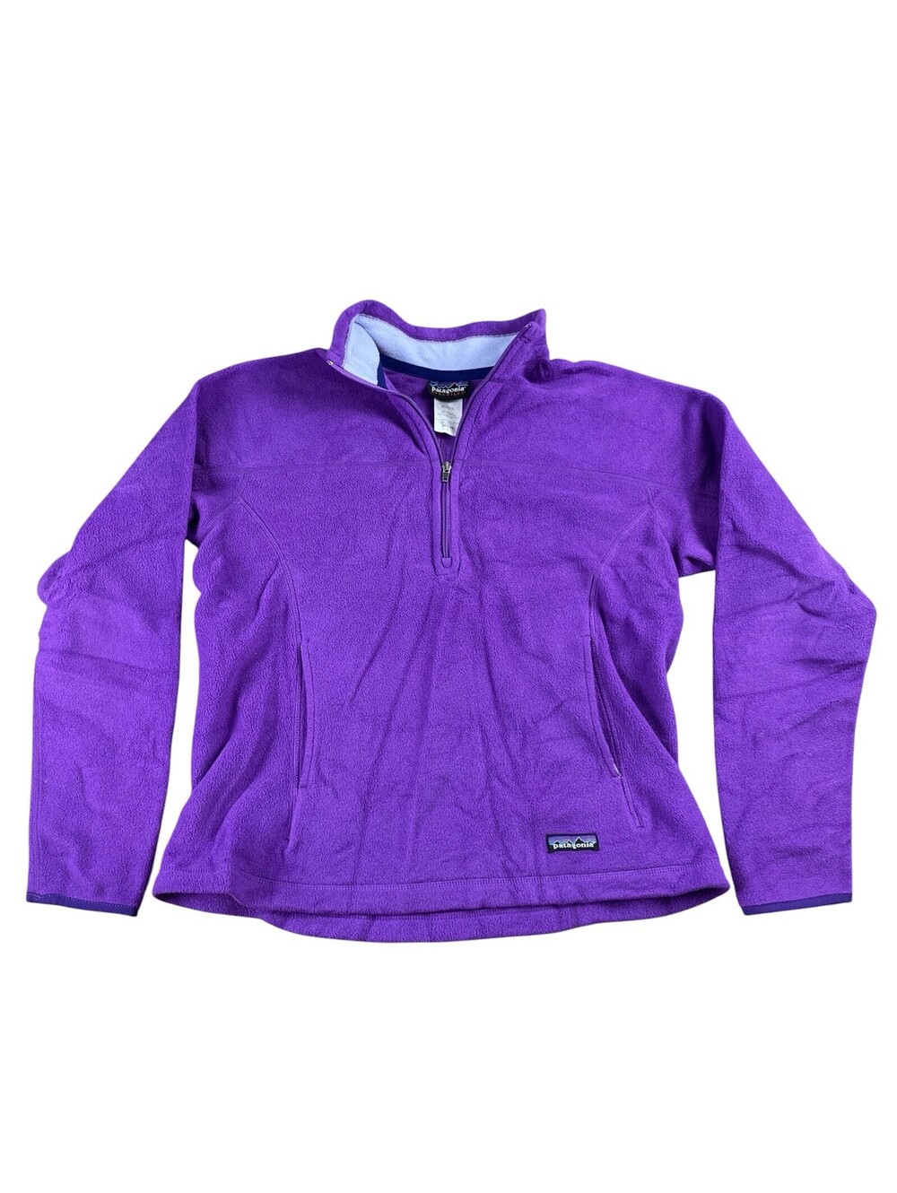 Y2K Patagonia Synchilla Pullover 1/4 Zip Purple Women's Large 25742